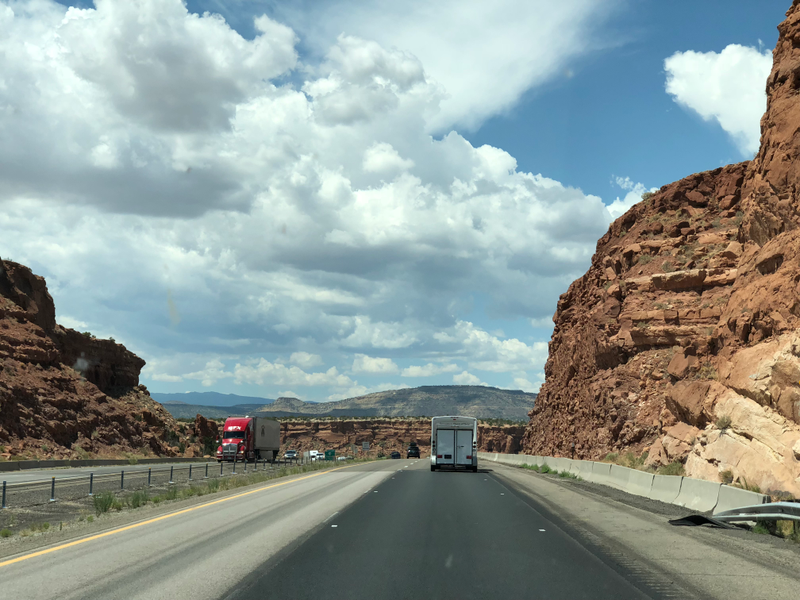 Deep into NM, iPhone shot